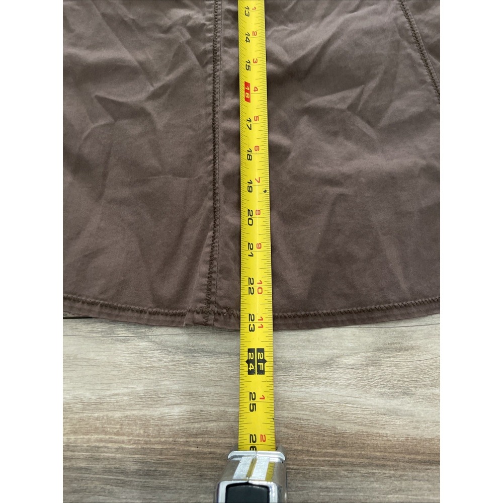 Horny Toad Womens Brown A-Line Skirt Size 8 Outdoor Hiking Travel Knee Length - Picture 3 of 6